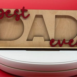 Best Dad Ever Picture Frame
