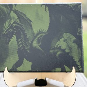 Canvas Dragon Print